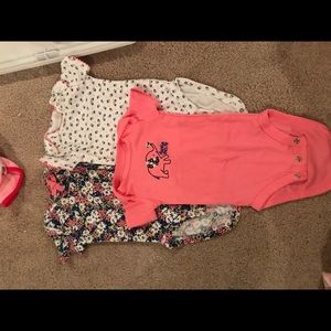 3 pack short sleeve onsies